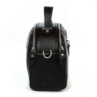 Женский молодежный кожаный клатч ALEX RAI BM 2906 black