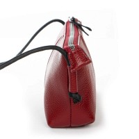 Молодежный клатч из кожи ALEX RAI 6003 bordo