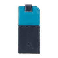 Футляр для очков из кожи Visconti RB106 (Blue Multi)