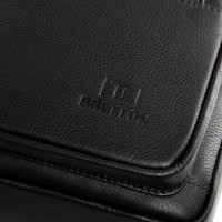 Мужская кожаная сумка через плечо BRETTON 5015-4 black