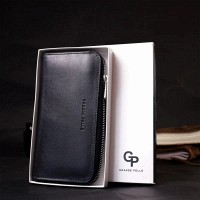 Кожаный мужской кошелек ручной работы GRANDE PELLE 11644 