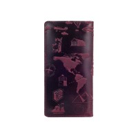 Кожаный бумажник Hi Art 7 wonders of the world WP-02-S19-1621-T002