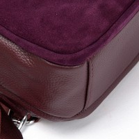 Женский замшевый рюкзак ALEX RAI 2058 red