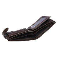 Мужской коричневый кожаный кошелёк Horse Imperial K1023-brown
