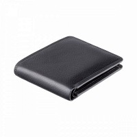 Кожаный мужской кошелек с RFID защито1 Visconti ht7 blk