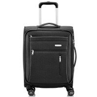 Чемодан на 4 колесах черный Travelite Capri