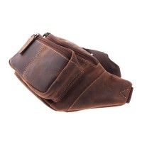 Мужская кожаная сумка на пояс Visconti 720 oil tan