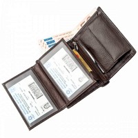 Мужской кожаный кошелек Boston 18825
