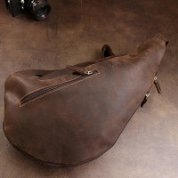 Мужская кожаная сумка через плечо Vintage 20373