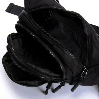 Мужская сумка на пояс Lanpad 61056 black