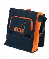 Синяя сумка из холста TRAUM 7151-05
