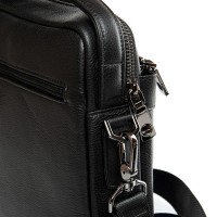 Мужская кожаная сумка через плечо BRETTON 4016-5 black