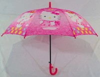 Детский зонт-трость полуавтомат «Хеллоу Китти» Rainproof 1113586574