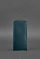 Кожаное портмоне-купюрник BlankNote 11.0 зеленое BN-PM-11-MALACHITE