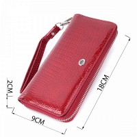 Женский лаковый кожаный кошелек ST Leather 22677 