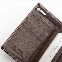 Женский лаковый кожаный кошелек PE DR. BOND PEW214 brown
