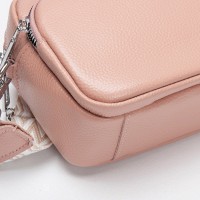 Женский молодежный кожаный клатч ALEX RAI 3803 pink