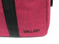 Сумка дорожная 21 л Wallaby 2550 burgundy  бордовая