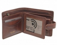 Мужской бумажник Visconti TSC42 Arezzo (Tan) с защитой RFID