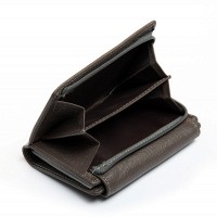 Женский кожаный кошелек Bright DR. BOND WS-31 gray