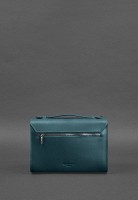 Женская кожаная сумка-кроссбоди Lola  BlankNote зеленая BN-BAG-35-MALACHITE