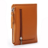 Женский кожаный кошелек Classik  DR. BOND WN-23-17 yellow