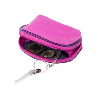 Кожаная ключница Visconti RB63 Malay (Berry Multi)