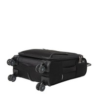 Чемодан на 4 колесах черный Travelite Capri