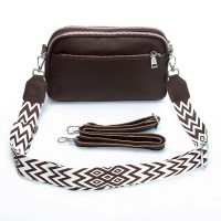 Женская кожаная сумка ALEX RAI 8960 brown