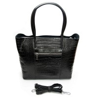 Женская кожаная сумка ALEX RAI 00109 black