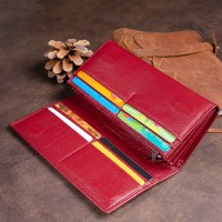 Женский кожаный кошелек ST Leather 19244 Бордовый