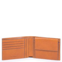 Кожаный кошелек Piquadro Blue Square B2S/Tobacco PU257B2SR_CU