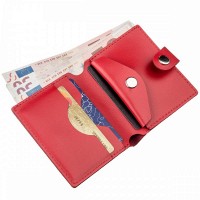 Женский кошелёк из кожи SHVIGEL 16219