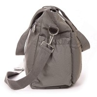 Летняя тканевая сумка Jielshi  3755 d.gray