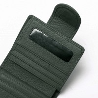 Женский кожаный кошелек Bright DR. BOND WS-415-1 green