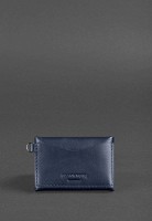 Кожаная монетница BlankNote 1.0 темно-синий bn-cw-1-navy-blue