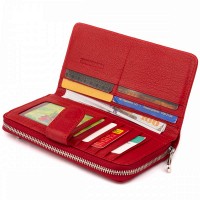 Женский кожаный кошелек ST Leather 19306 Красный