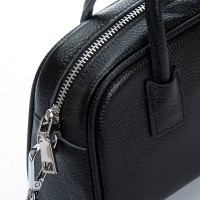 Женский молодежный кожаный клатч ALEX RAI 39059-1 black