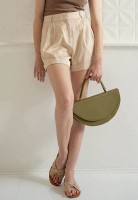 Женская кожаная мини-сумка Сhris maxi оливковая TW-CHRIS-MAX-OLIVE