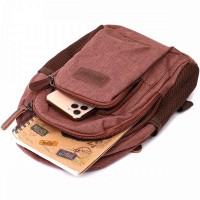 Мужской рюкзак из ткани Vintage 22150 