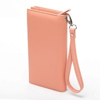 Женский кожаный кошелек Classik DR. BOND WMB-2M pink purple