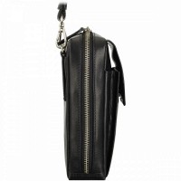 Мужская кожаная сумка Visconti S45 Alex (Black)