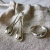 Серьги Скифская Этника  Капля SE 925