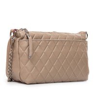 Женская кожаная сумка ALEX RAI 8912-10 beige