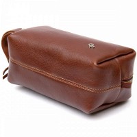 Мужская кожаная косметичка GRANDE PELLE 11416