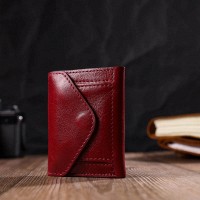 Кожаный женский кошелек ручной работы GRANDE PELLE 16788