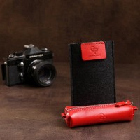 Женская ключница из натуральной кожи GRANDE PELLE 11530