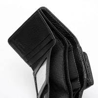 Женский кожаный кошелек Bright DR. BOND WS-403 black