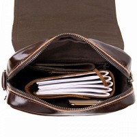 Мужская кожаная сумка через плечо Vintage 20412 