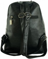 Женский черный рюкзак TRAUM 7229-85